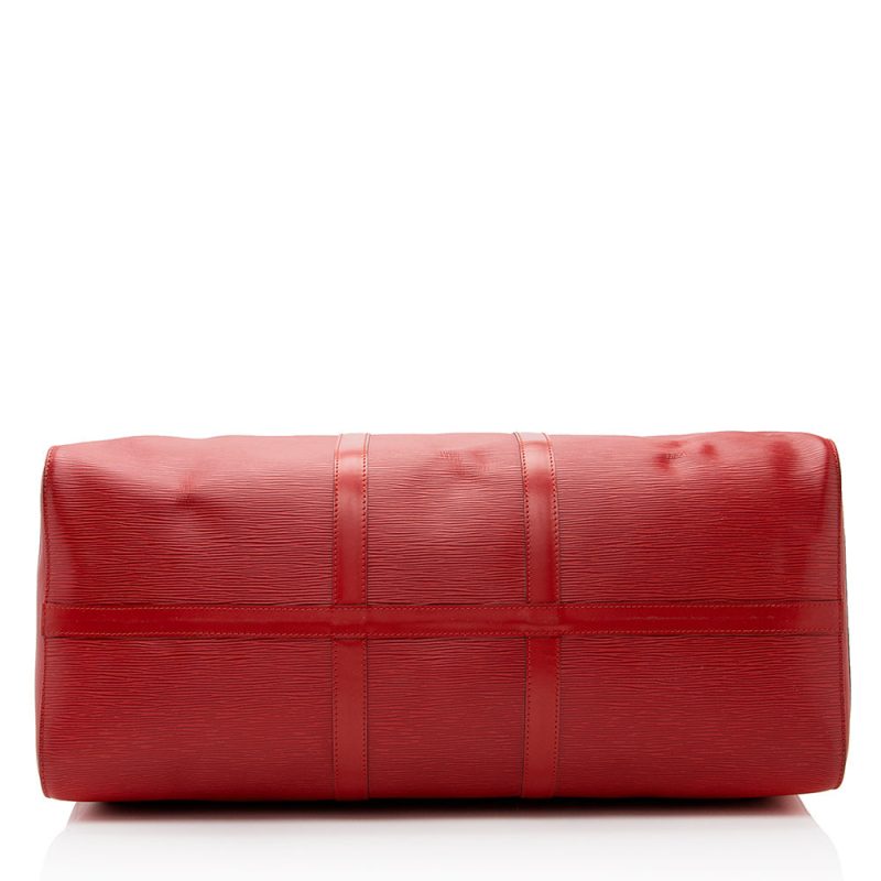 Louis Vuitton Vintage Epi Leather Keepall 55 Duffel Bag (21452) - Image 4