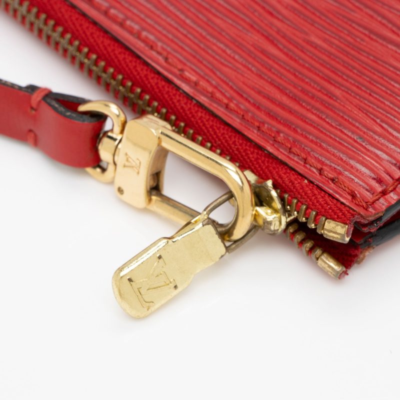 Louis Vuitton Vintage Epi Leather Pochette Accessoires (QQUDa9) - Image 9