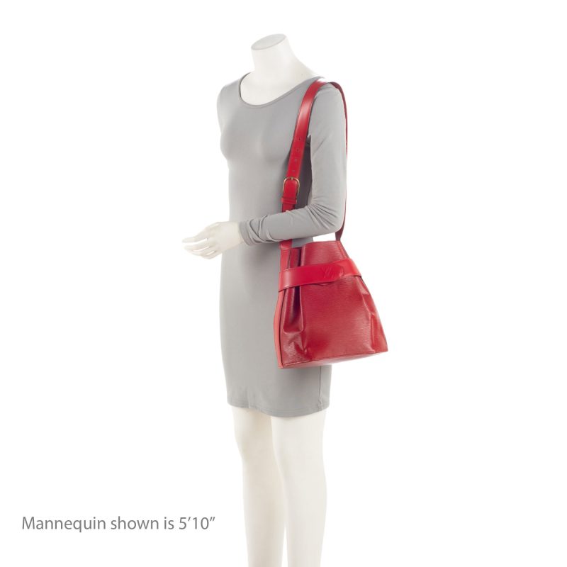 Louis Vuitton Vintage Epi Leather Sac D'epaule PM Shoulder Bag (B7ZB1Z) - Image 5