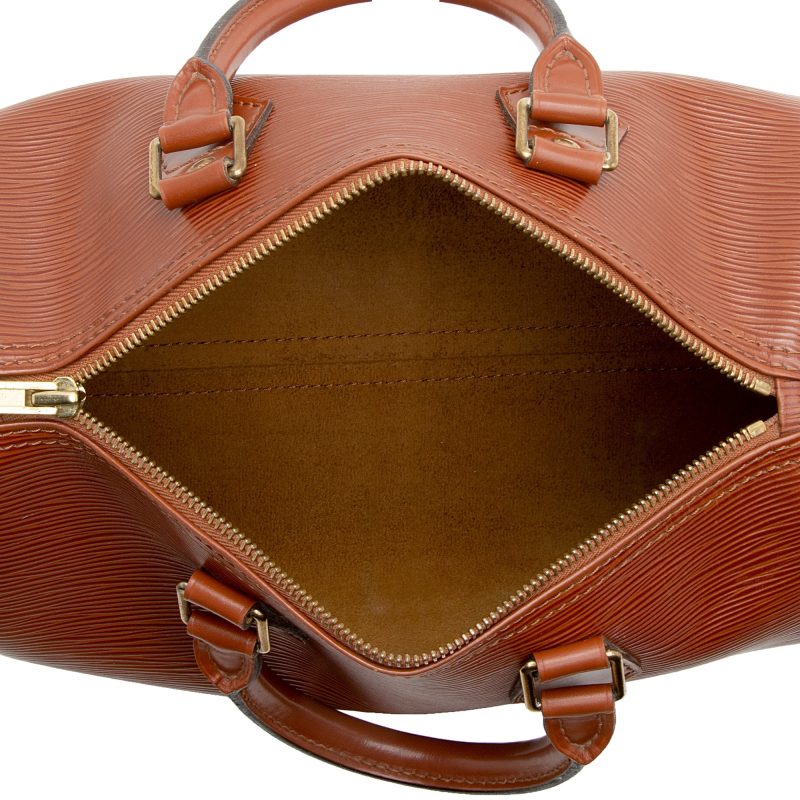 Louis Vuitton Vintage Epi Leather Speedy 25 Satchel (22188) - Image 7