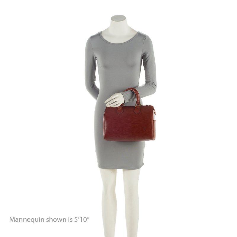 Louis Vuitton Vintage Epi Leather Speedy 25 Satchel (22188) - Image 5