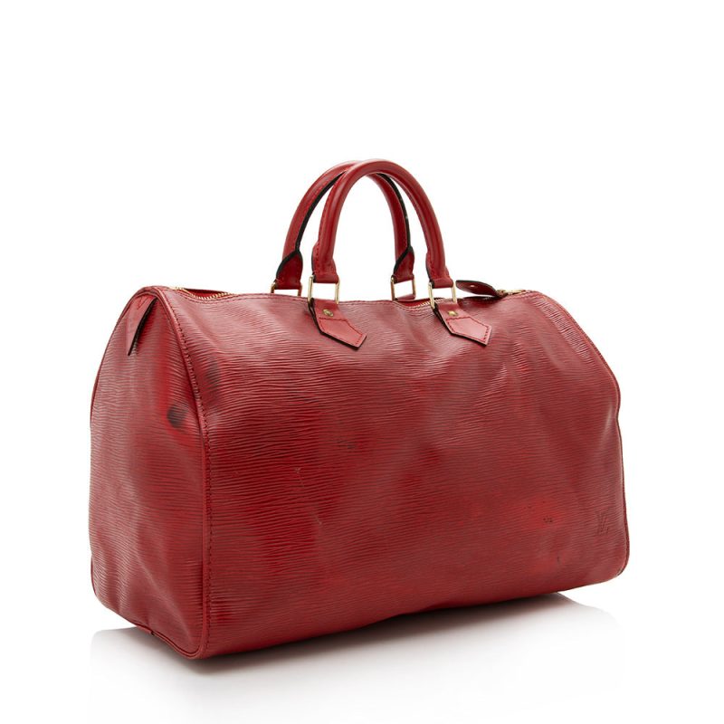 Louis Vuitton Vintage Epi Leather Speedy 35 Satchel - FINAL SALE (16757) - Image 2
