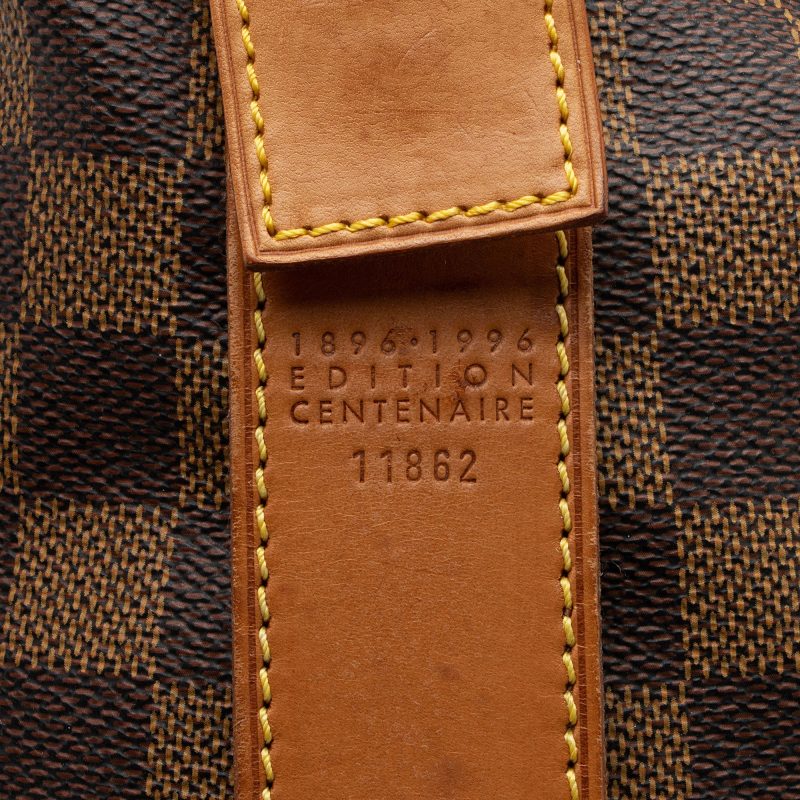 Louis Vuitton Vintage Limited Edition Damier Ebene Centenaire Chelsea Tote (FNBK16) - Image 9