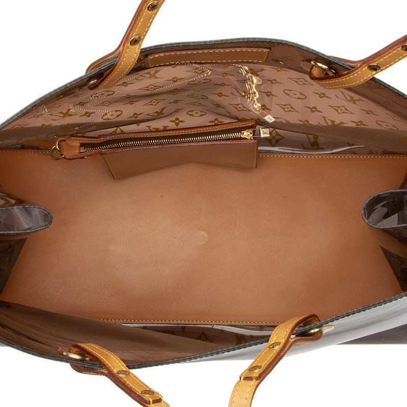 Louis Vuitton Vintage Limited Edition Monogram Vinyl Ambre Cruise Tote (FfiVXi) - Image 7