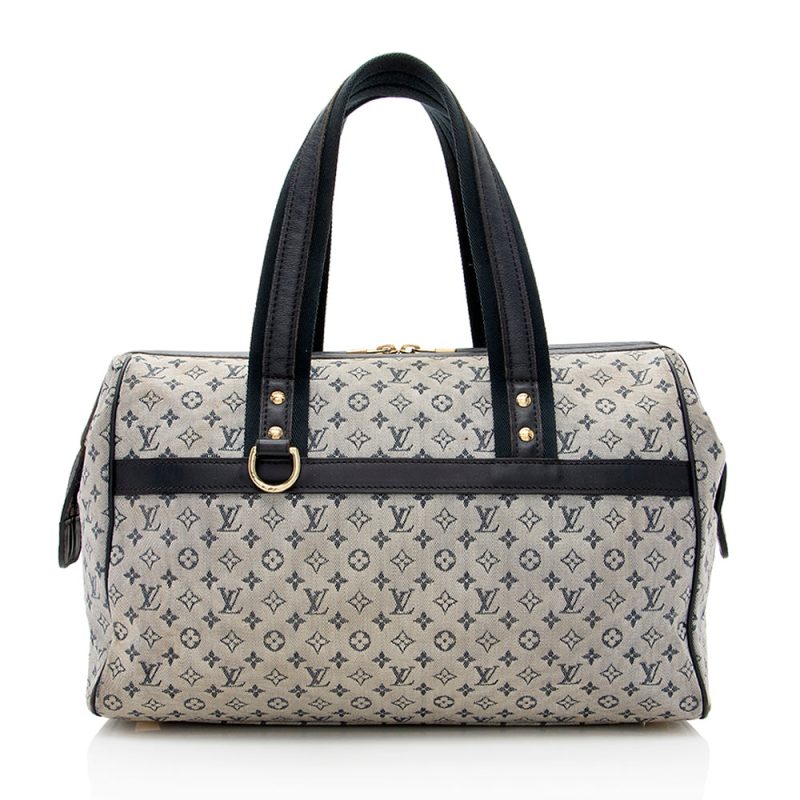 Louis Vuitton Vintage Mini Lin Josephine GM Satchel (19875)