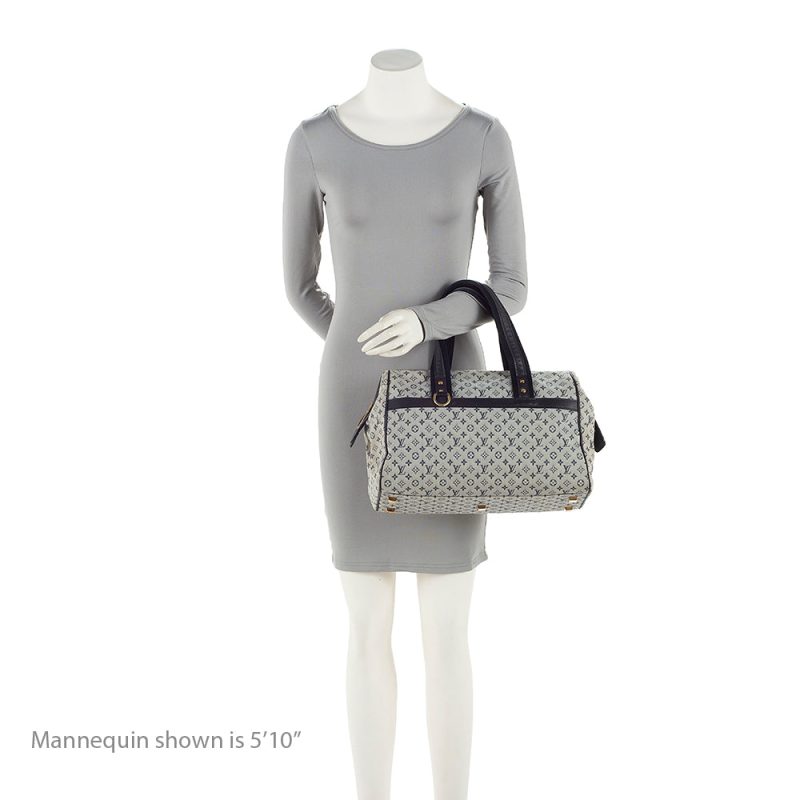 Louis Vuitton Vintage Mini Lin Josephine GM Satchel (20198) - Image 5