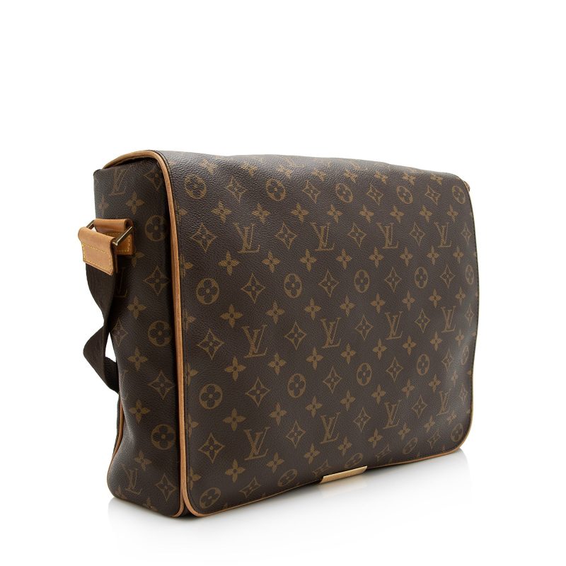Louis Vuitton Vintage Monogram Canvas Abbesses Messenger Bag (22794) - Image 2