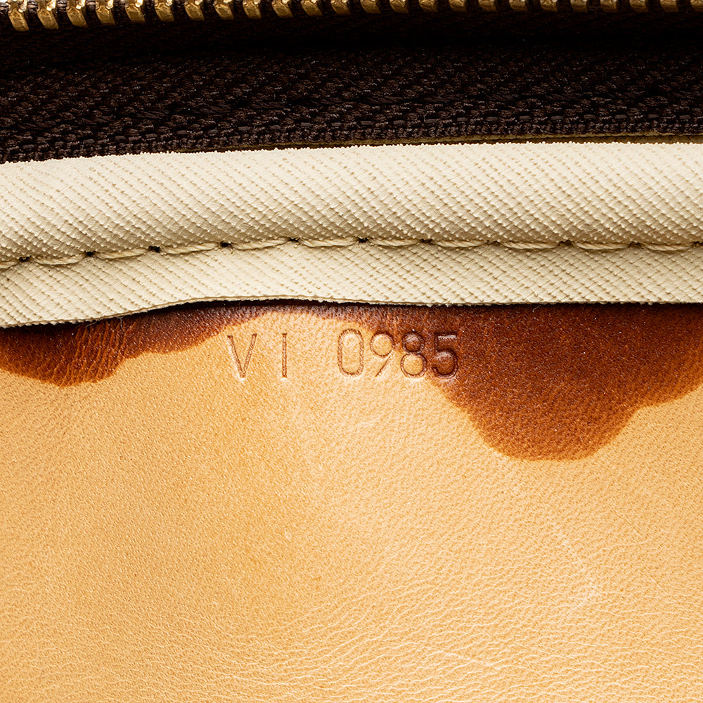 Louis Vuitton Vintage Monogram Canvas Alize 24 Heures Weekender (16783) - Image 6