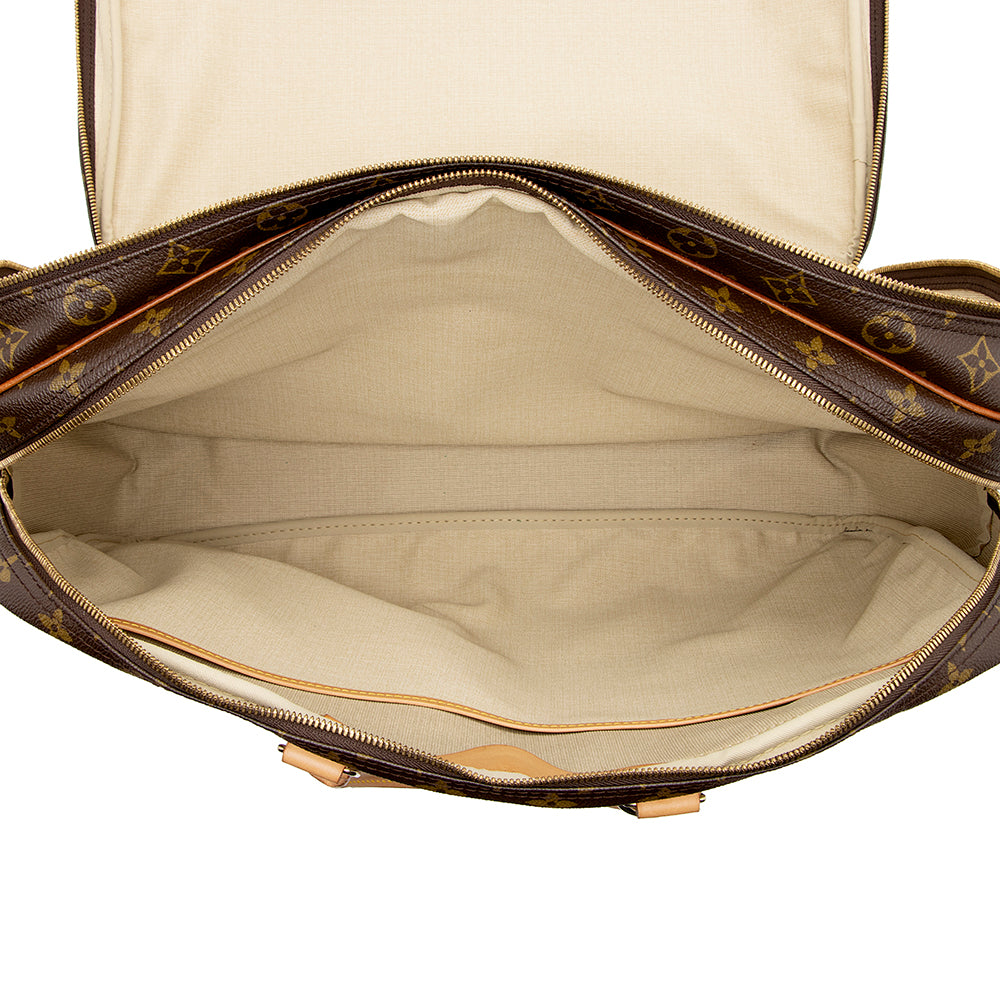 Louis Vuitton Vintage Monogram Canvas Alize 24 Heures Weekender (16783) - Image 7
