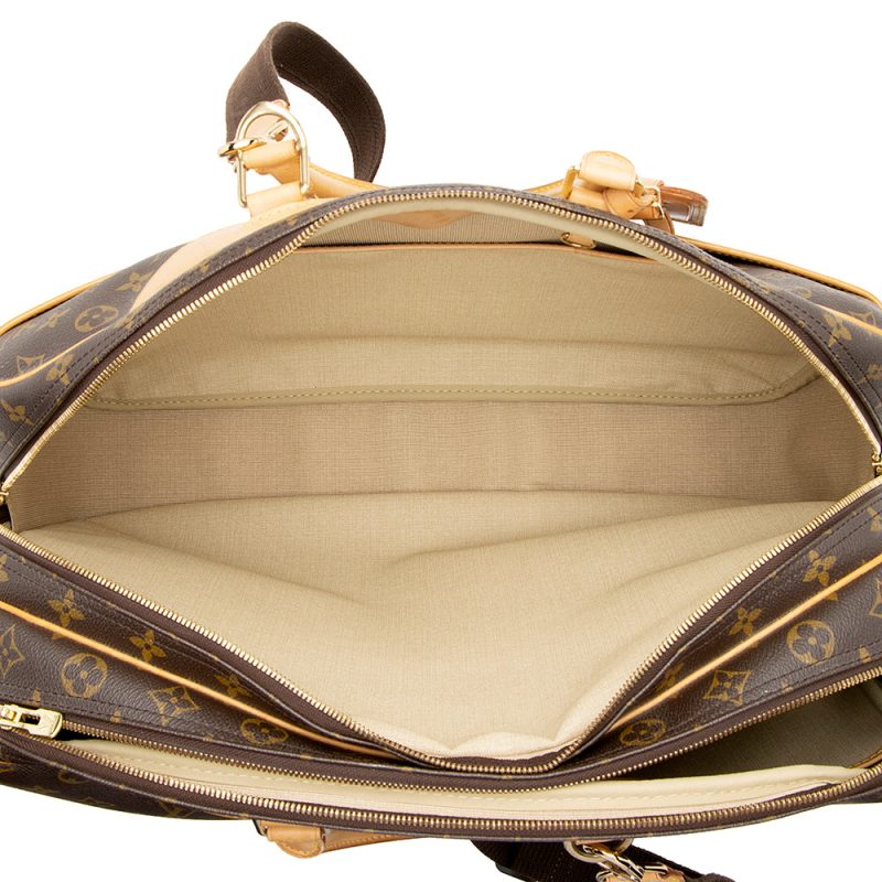 Louis Vuitton Vintage Monogram Canvas Alize 24 Heures Weekender (19876) - Image 7