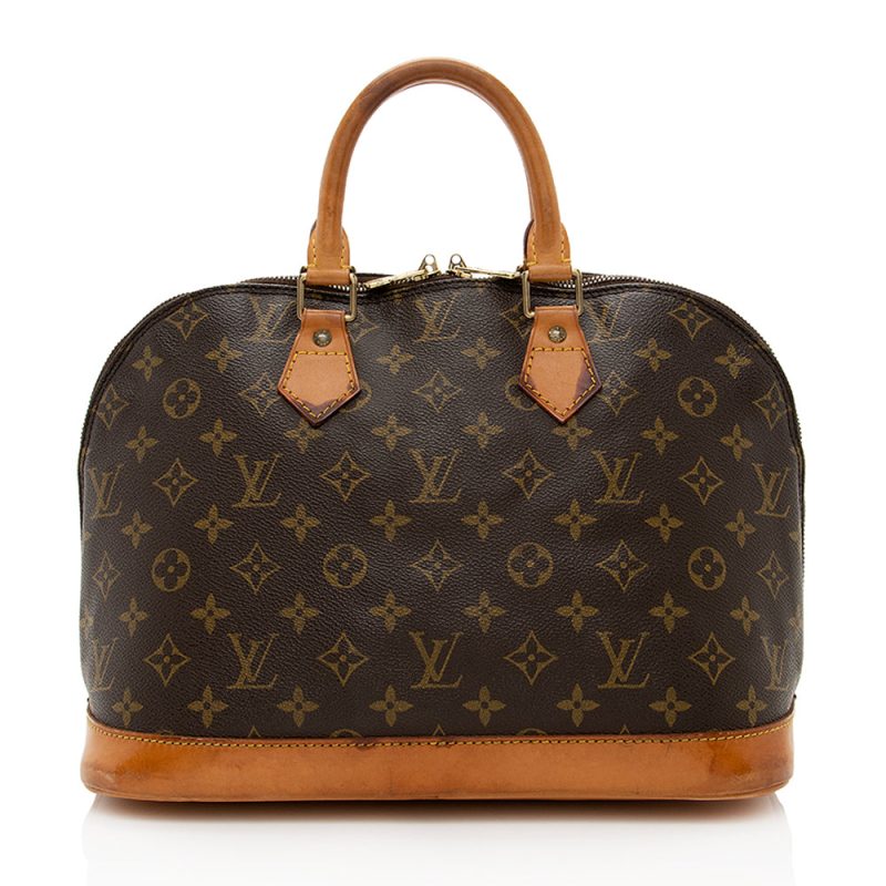 Louis Vuitton Vintage Monogram Canvas Alma PM Satchel - FINAL SALE (18624) - Image 3
