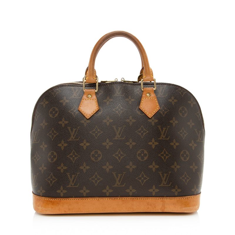 Louis Vuitton Vintage Monogram Canvas Alma PM Satchel (14614) - Image 3
