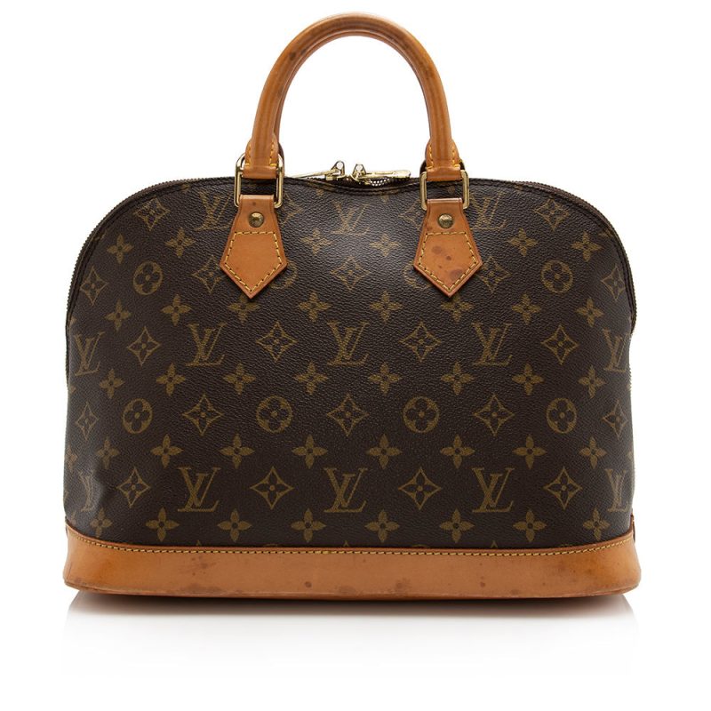 Louis Vuitton Vintage Monogram Canvas Alma PM Satchel (15957) - Image 3