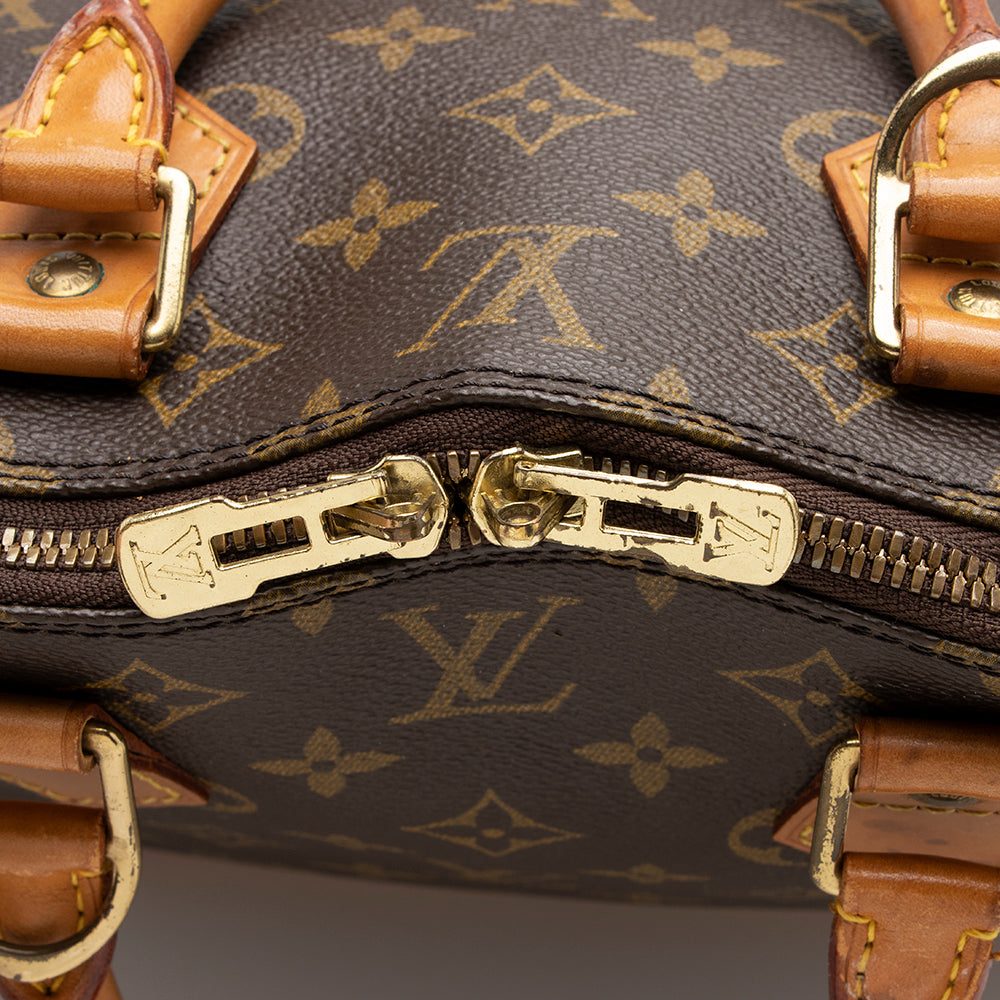 Louis Vuitton Vintage Monogram Canvas Alma PM Satchel (15957) - Image 9