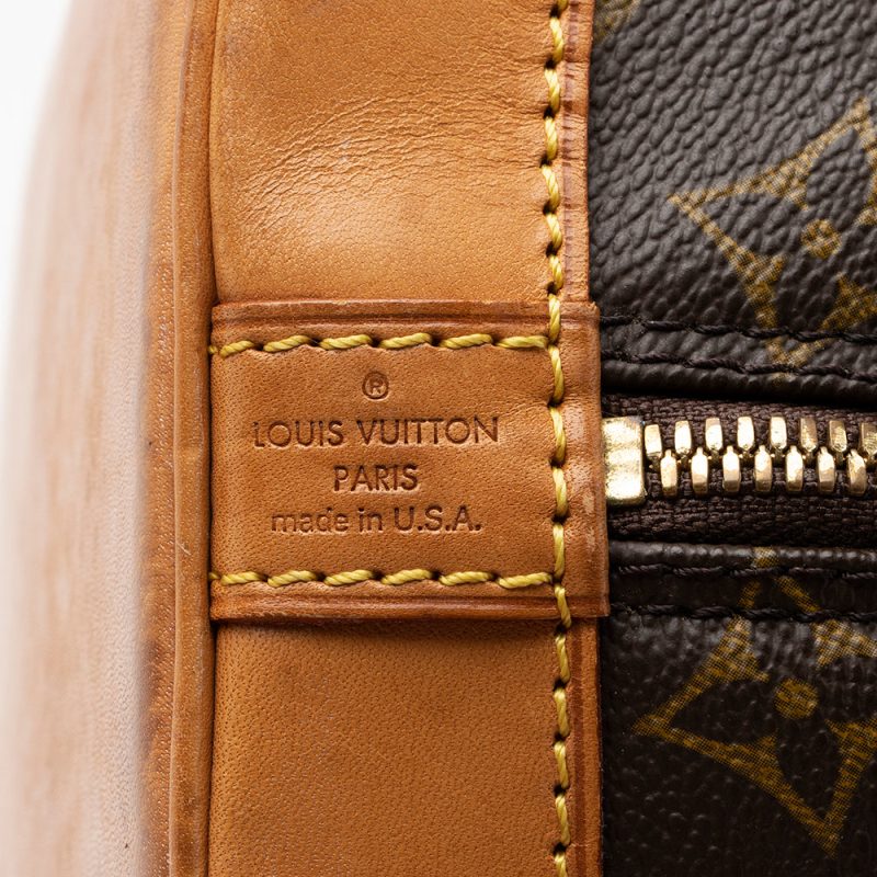 Louis Vuitton Vintage Monogram Canvas Alma PM Satchel (15957) - Image 8