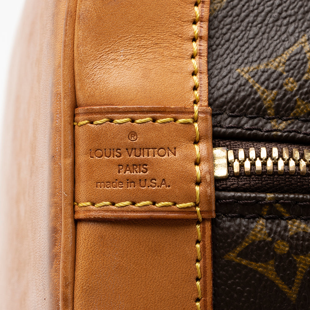 Louis Vuitton Vintage Monogram Canvas Alma PM Satchel (15957) - Image 8