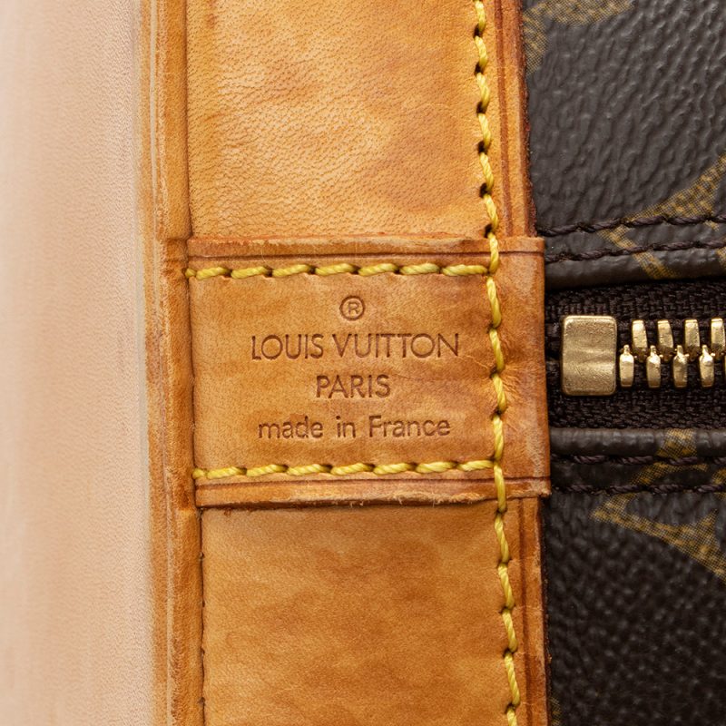 Louis Vuitton Vintage Monogram Canvas Alma PM Satchel - FINAL SALE (16379) - Image 8