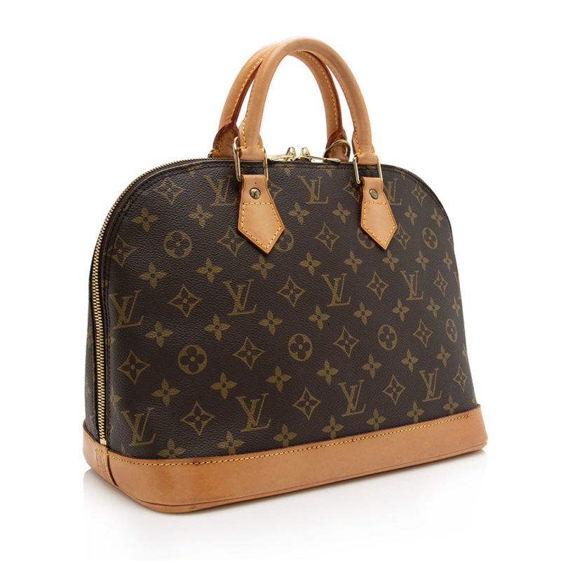 Louis Vuitton Vintage Monogram Canvas Alma PM Satchel (16731) - Image 2