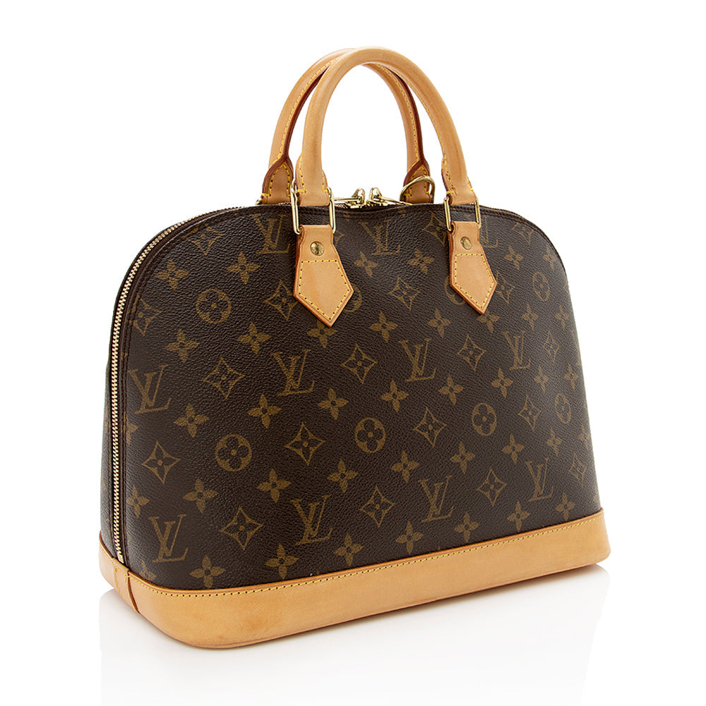 Louis Vuitton Vintage Monogram Canvas Alma PM Satchel (16874) - Image 2