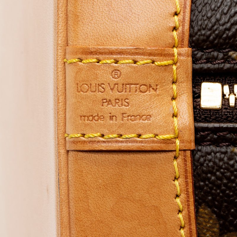 Louis Vuitton Vintage Monogram Canvas Alma PM Satchel (16875) - Image 8