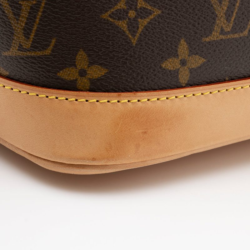 Louis Vuitton Vintage Monogram Canvas Alma PM Satchel (17025) - Image 10
