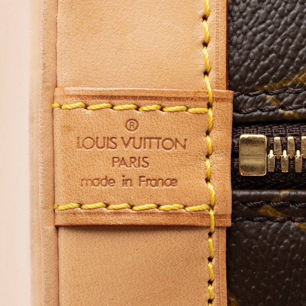 Louis Vuitton Vintage Monogram Canvas Alma PM Satchel (17025) - Image 8