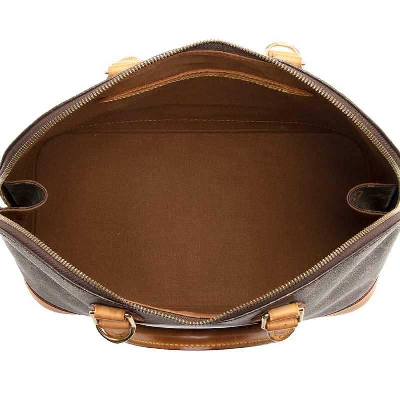 Louis Vuitton Vintage Monogram Canvas Alma PM Satchel - FINAL SALE (20140) - Image 7