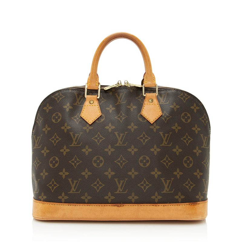 Louis Vuitton Vintage Monogram Canvas Alma PM Satchel (21739) - Image 3
