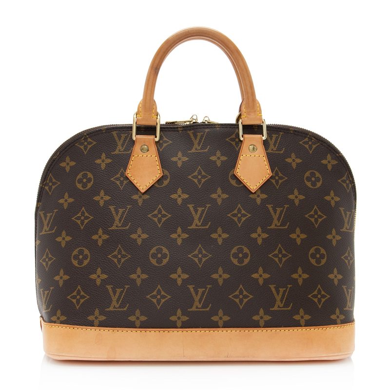 Louis Vuitton Vintage Monogram Canvas Alma PM Satchel (FlRNpk)