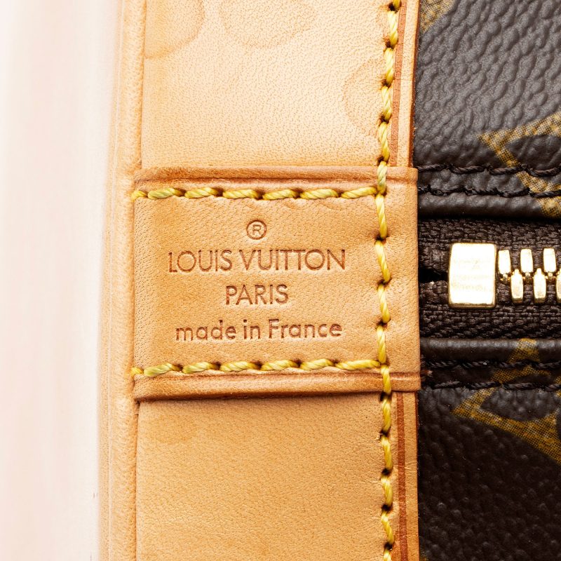 Louis Vuitton Vintage Monogram Canvas Alma PM Satchel (FlRNpk) - Image 8