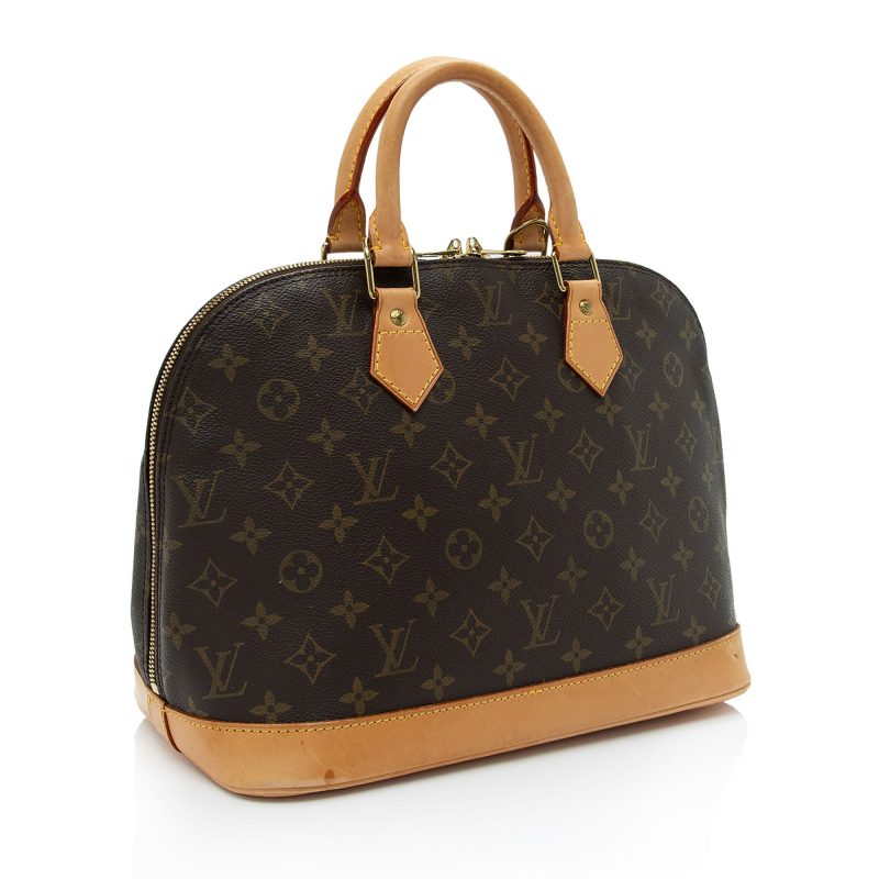 Louis Vuitton Vintage Monogram Canvas Alma PM Satchel (Z8pdA9) - Image 2