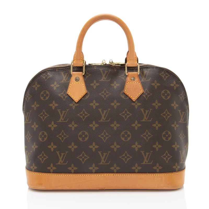 Louis Vuitton Vintage Monogram Canvas Alma PM Satchel (1flhkd) - Image 3