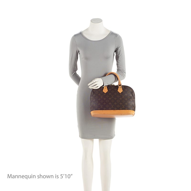 Louis Vuitton Vintage Monogram Canvas Alma PM Satchel (1flhkd) - Image 5