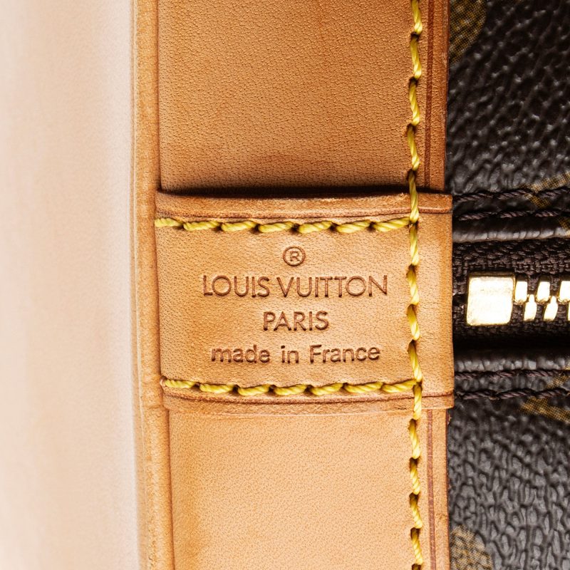 Louis Vuitton Vintage Monogram Canvas Alma PM Satchel (25edE1) - Image 8