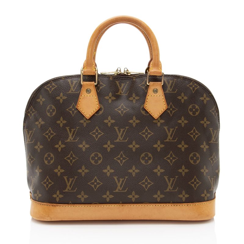 Louis Vuitton Vintage Monogram Canvas Alma PM Satchel (ooFAm7) - Image 3