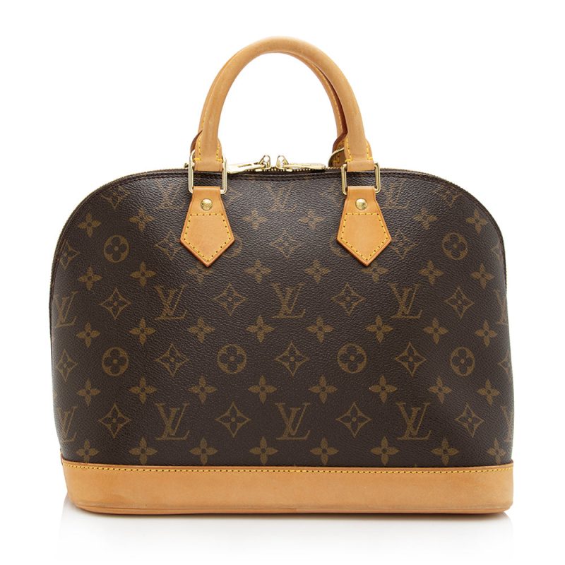 Louis Vuitton Vintage Monogram Canvas Alma PM Satchel (17770) - Image 3