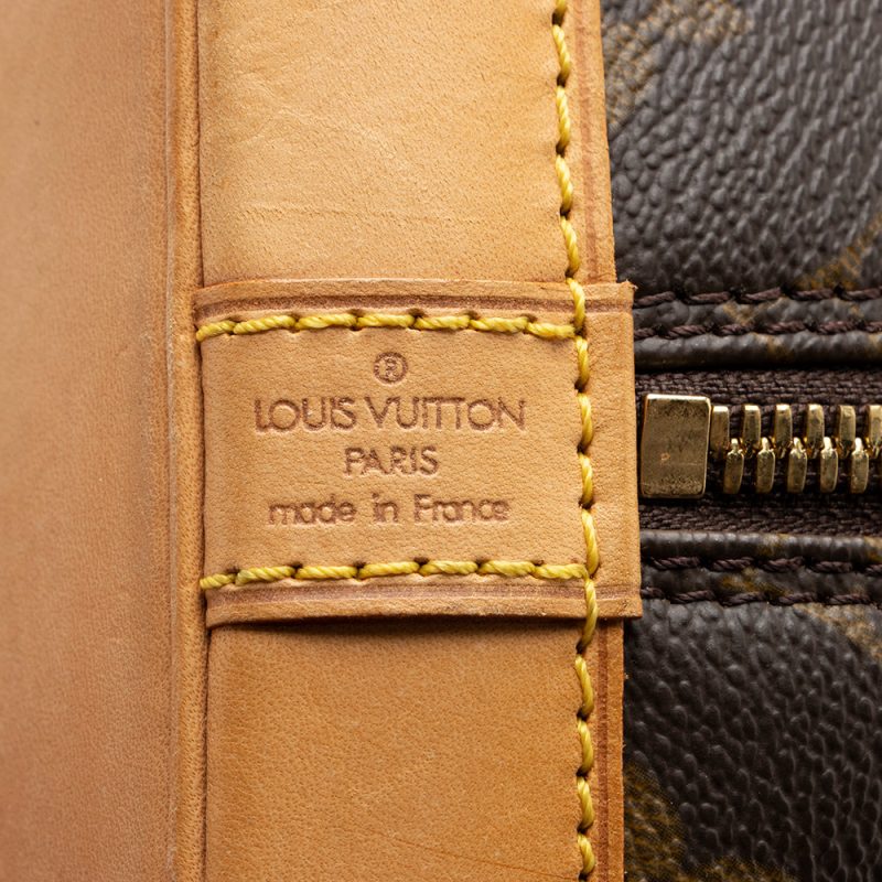 Louis Vuitton Vintage Monogram Canvas Alma PM Satchel (17770) - Image 8