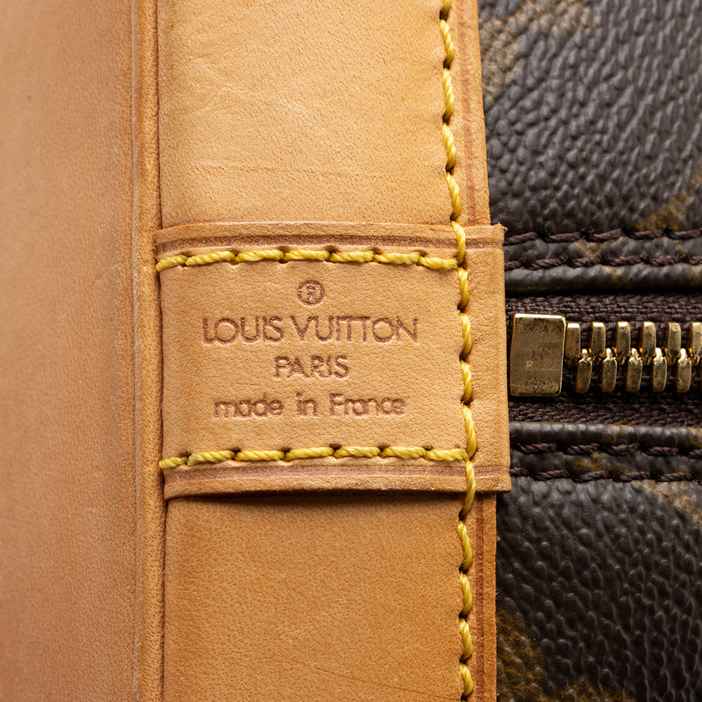 Louis Vuitton Vintage Monogram Canvas Alma PM Satchel (17770) - Image 8