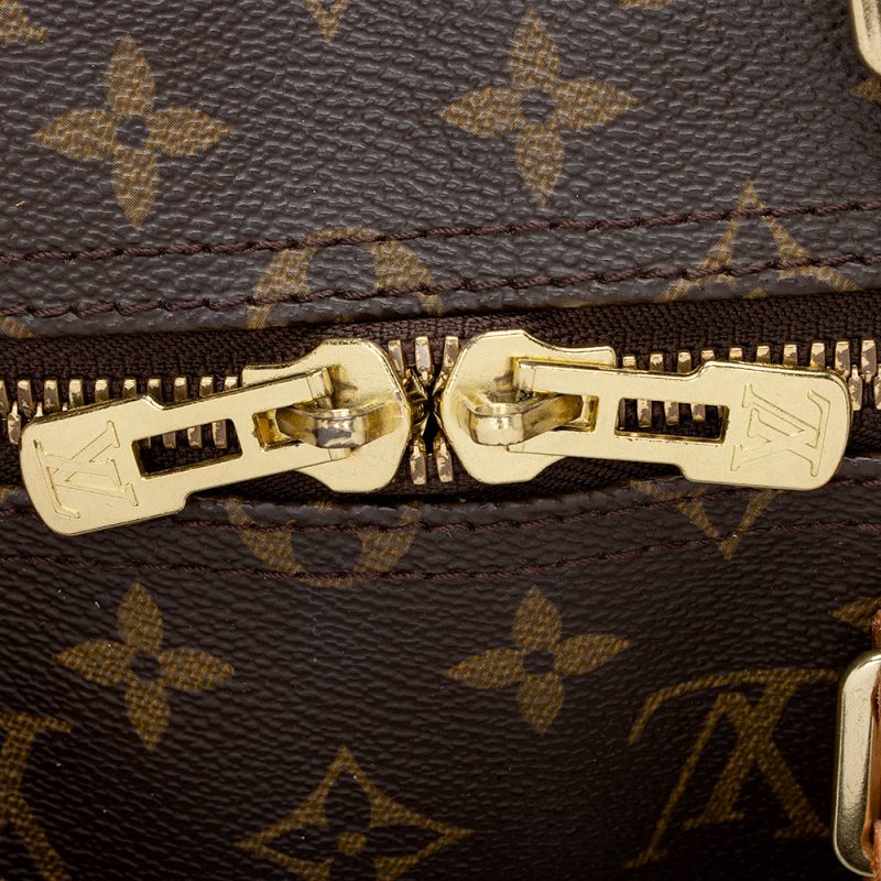 Louis Vuitton Vintage Monogram Canvas Bandouliere Keepall 50 Duffel Bag (17038) - Image 8