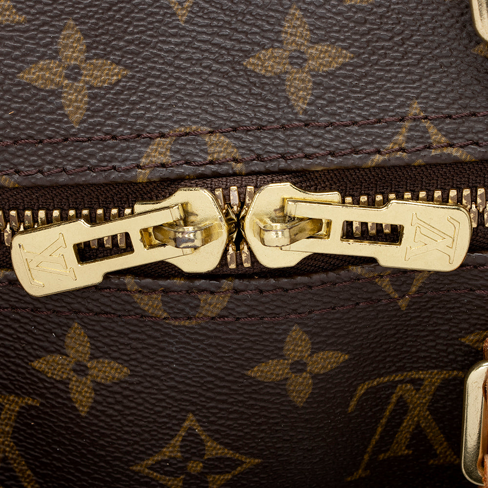 Louis Vuitton Vintage Monogram Canvas Bandouliere Keepall 50 Duffel Bag (17038) - Image 8