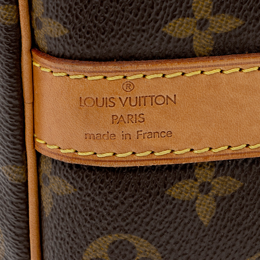 Louis Vuitton Vintage Monogram Canvas Bandouliere Keepall 50 Duffel Bag (17038) - Image 7