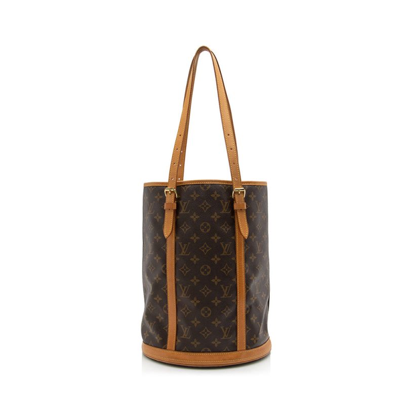 Louis Vuitton Vintage Monogram Canvas Bucket GM Shoulder Bag (17239) - Image 3