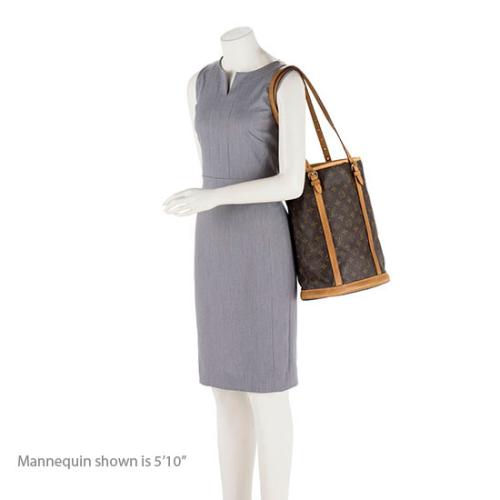 Louis Vuitton Vintage Monogram Canvas Bucket GM Shoulder Bag (17239) - Image 5