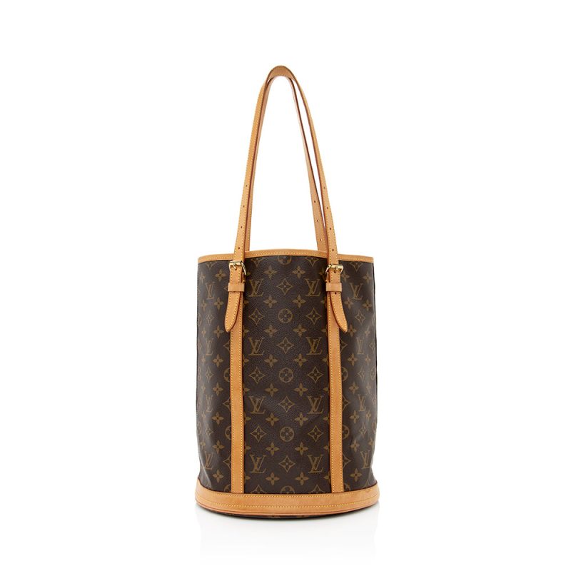 Louis Vuitton Vintage Monogram Canvas Bucket GM Tote (21446)