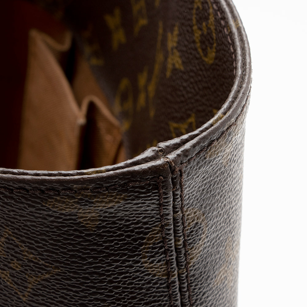 Louis Vuitton Vintage Monogram Canvas Cabas Alto Tote (15670) - Image 9