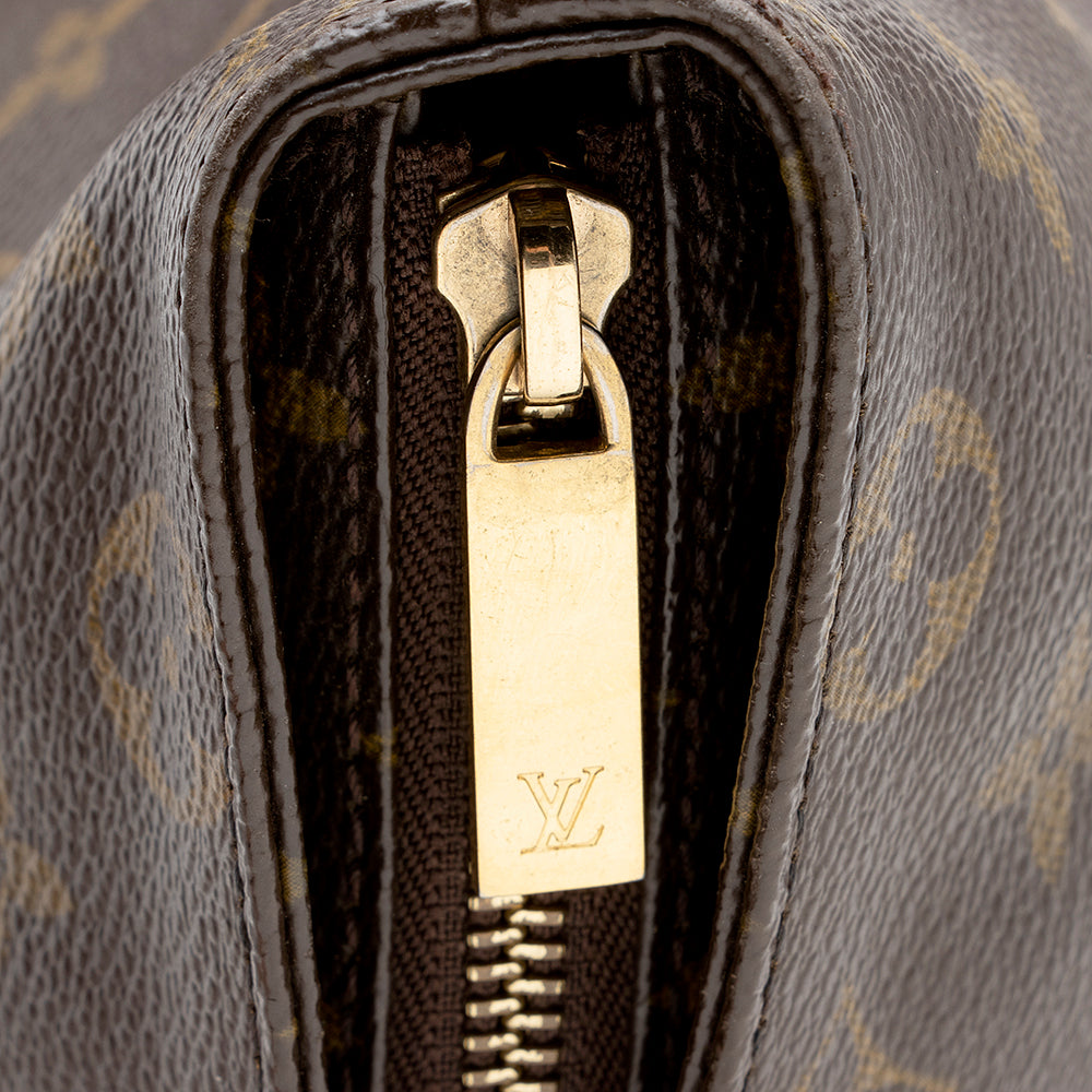 Louis Vuitton Vintage Monogram Canvas Cabas Mezzo Tote (15326) - Image 9