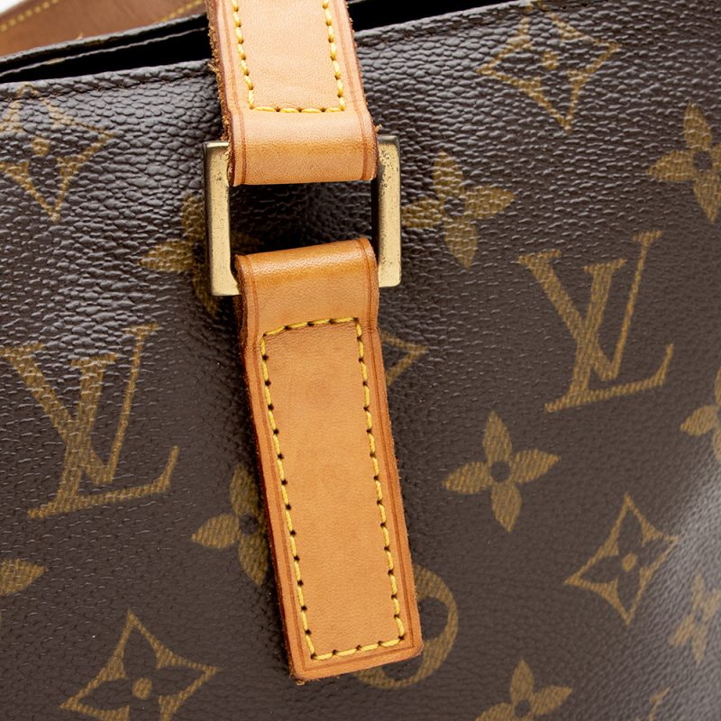Louis Vuitton Vintage Monogram Canvas Cabas Mezzo Tote (15326) - Image 10
