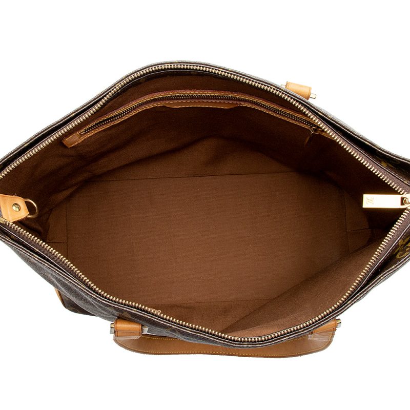Louis Vuitton Vintage Monogram Canvas Cabas Mezzo Tote (15326) - Image 7