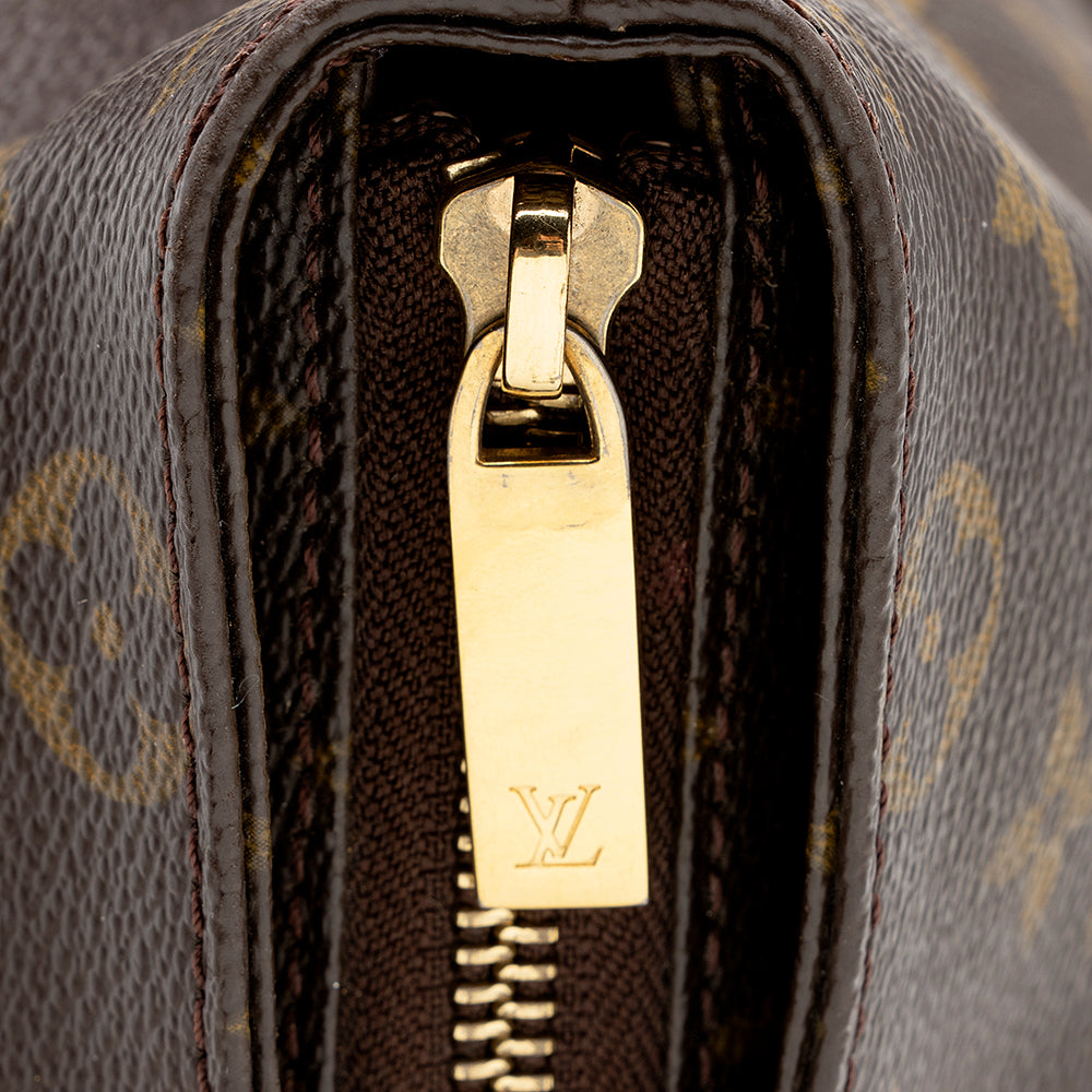 Louis Vuitton Vintage Monogram Canvas Cabas Mezzo Tote (15447) - Image 9