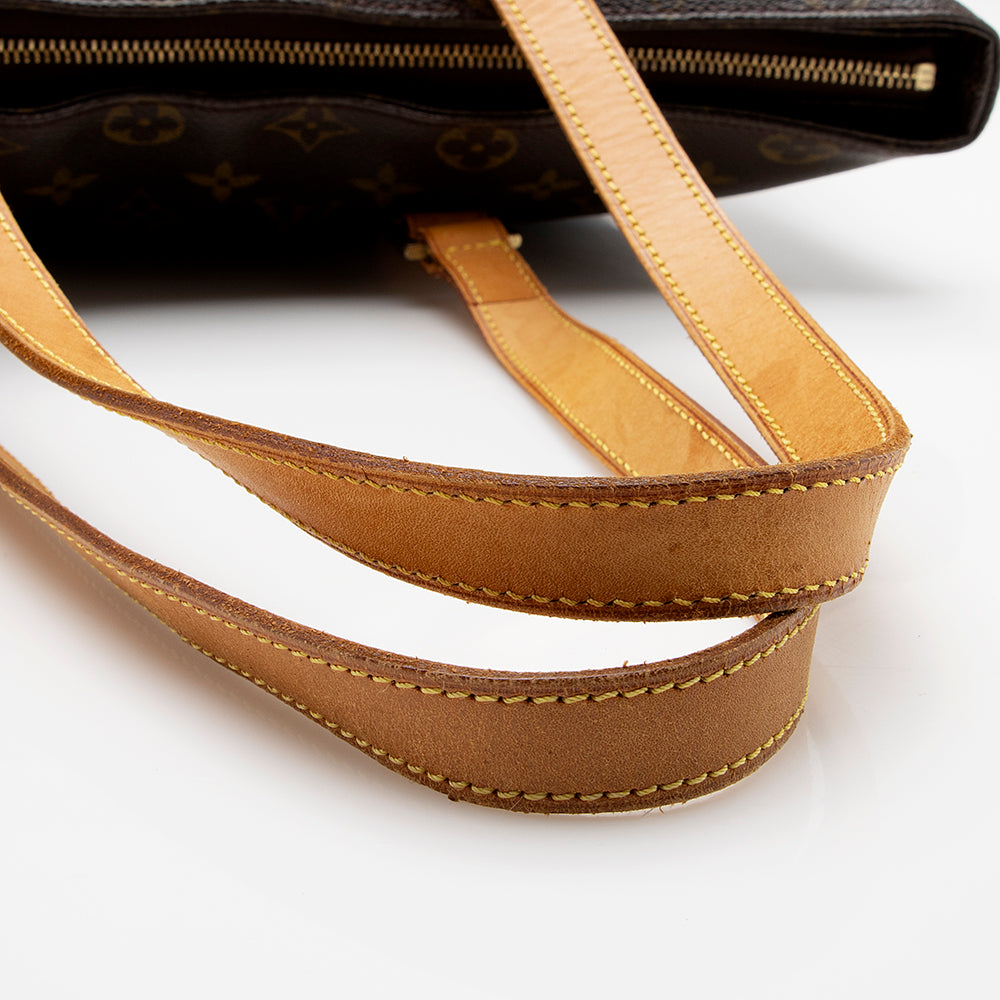 Louis Vuitton Vintage Monogram Canvas Cabas Mezzo Tote (15447) - Image 10